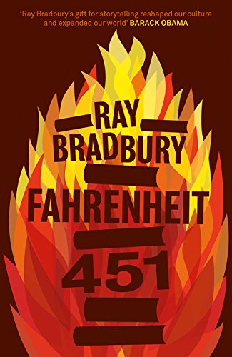 Ray Bradbury『Fahrenheit 451 (Flamingo Modern Classics)』の装丁・表紙デザイン