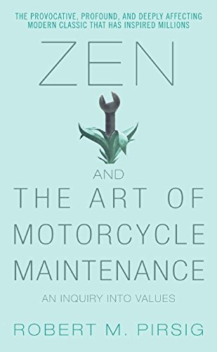 Robert M Pirsig『Zen and the Art of Motorcycle Maintenance: An Inquiry Into Values』の装丁・表紙デザイン