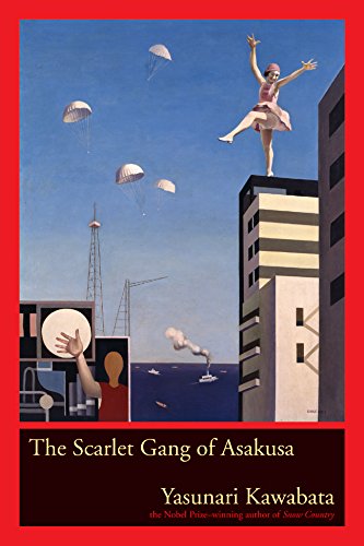 Yasunari Kawabata『The Scarlet Gang Of Asakusa』の装丁・表紙デザイン