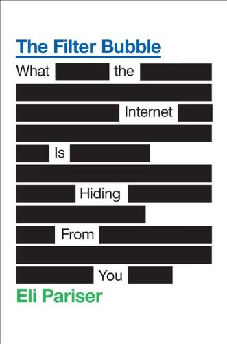 Eli Pariser『The Filter Bubble: What the Internet Is Hiding from You』の装丁・表紙デザイン