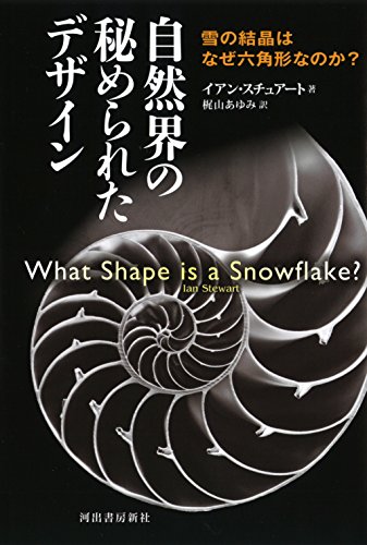 イアン スチュアート『自然界の秘められたデザイン: 雪の結晶はなぜ六角形なのか?』の装丁・表紙デザイン