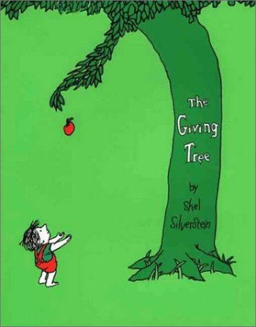Shel Silverstein『The Giving Tree (Rise and Shine)』の装丁・表紙デザイン