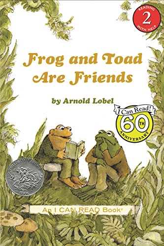 Arnold Lobel『Frog and Toad Are Friends (I Can Read Book 2)』の装丁・表紙デザイン