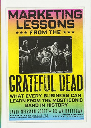 David Meerman Scott『Marketing Lessons from the Grateful Dead: What Every Business Can Learn from the Most Iconic Band in History』の装丁・表紙デザイン