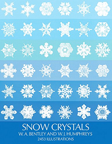 W. A. Bentley『Snow Crystals (Dover Pictorial Archive)』の装丁・表紙デザイン