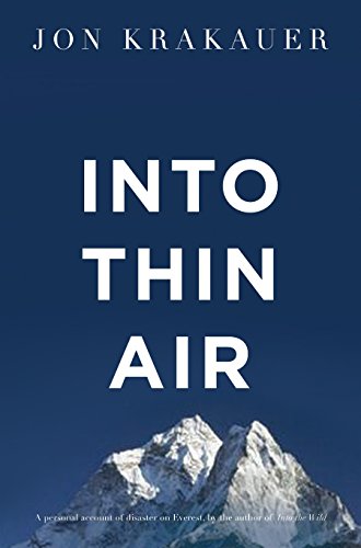 Jon Krakauer『Into Thin Air: A Personal Account of the Everest Disaster』の装丁・表紙デザイン