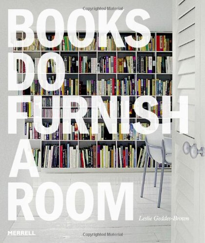 Leslie Geddes-Brown『Books Do Furnish a Room』の装丁・表紙デザイン