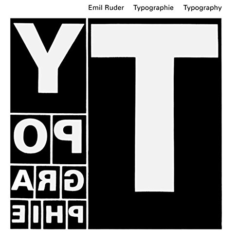 Emil Ruder『Typographie: A Manual of Design』の装丁・表紙デザイン