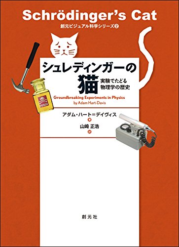 アダム・ハート=デイヴィス『シュレディンガーの猫:実験でたどる物理学の歴史 (創元ビジュアル科学シリーズ2)』の装丁・表紙デザイン