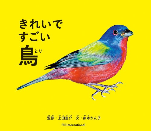 『きれいですごい!  鳥 (生きものびっくりシリーズ)』の装丁・表紙デザイン